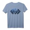 Wald Natur Quadrat Minimalismus T-Shirt – Stylisches, klassisches Design mit Geometrie und Naturmotiven