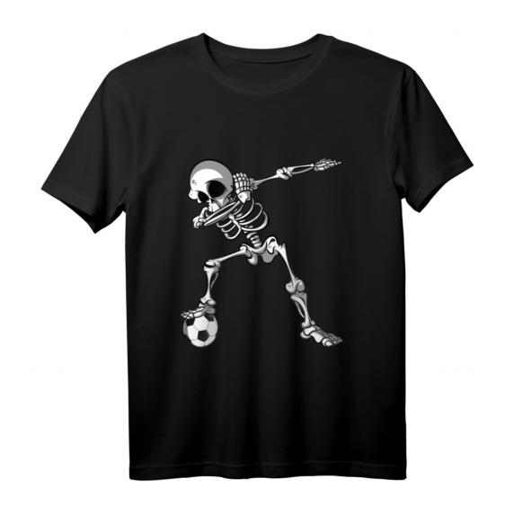 Kinder Dab Skelett mit Fussball T-Shirt - Dabbing Dance für Jungen, tolles Geburtstags- und Einschulungsgeschenk, trendiges Kinder T-Shirt Kinder Dab Skelett mit Fussball T-Shirt - Dabbing Dance für Jungen, tolles Geburtstags- und Einschulungsgeschenk, trendiges Kinder T-Shirt