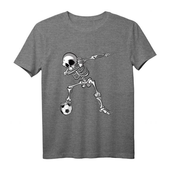 Kinder Dab Skelett mit Fussball T-Shirt - Dabbing Dance für Jungen, tolles Geburtstags- und Einschulungsgeschenk, trendiges Kinder T-Shirt Kinder Dab Skelett mit Fussball T-Shirt - Dabbing Dance für Jungen, tolles Geburtstags- und Einschulungsgeschenk, trendiges Kinder T-Shirt