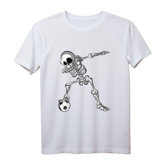 Kinder Dab Skelett mit Fussball T-Shirt - Dabbing Dance für Jungen, tolles Geburtstags- und Einschulungsgeschenk, trendiges Kinder T-Shirt Kinder Dab Skelett mit Fussball T-Shirt - Dabbing Dance für Jungen, tolles Geburtstags- und Einschulungsgeschenk, trendiges Kinder T-Shirt