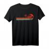Santa Cruz California Retro Vintage Sonnenuntergang Strand T-Shirt - Perfekt für Surfer, Beach Fans & Sommerurlauber im Retro Look