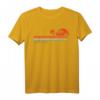 Santa Cruz California Retro Vintage Sonnenuntergang Strand T-Shirt - Perfekt für Surfer, Beach Fans & Sommerurlauber im Retro Look