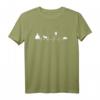 Hunter Heartbeat Forester & Hunter T-Shirt – Leidenschaftliches Jagd-Design mit Herzschlag Linienmotiv für Jäger und Förster