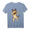 Dabbing Deutscher Schäferhund Dab Tanz T-Shirt – Lustiges Geschenk zum Geburtstag & Weihnachten für Hundeliebhaber