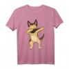 Dabbing Deutscher Schäferhund Dab Tanz T-Shirt – Lustiges Geschenk zum Geburtstag & Weihnachten für Hundeliebhaber
