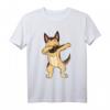 Dabbing Deutscher Schäferhund Dab Tanz T-Shirt – Lustiges Geschenk zum Geburtstag & Weihnachten für Hundeliebhaber
