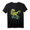 Dinosaurier Skateboard T-Rex Skater T-Shirt – Stylisches Streetwear für Dino- und Skater-Fans