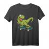 Dinosaurier Skateboard T-Rex Skater T-Shirt – Stylisches Streetwear für Dino- und Skater-Fans