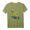 Dinosaurier Skateboard T-Rex Skater T-Shirt – Stylisches Streetwear für Dino- und Skater-Fans