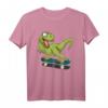 Dinosaurier Skateboard T-Rex Skater T-Shirt – Stylisches Streetwear für Dino- und Skater-Fans