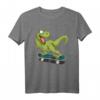 Dinosaurier Skateboard T-Rex Skater T-Shirt – Stylisches Streetwear für Dino- und Skater-Fans