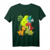 Kinder Dino T-Shirt zum 4. Geburtstag für Jungen und Mädchen - Lustiges Dinosaurier Design für Kindergeburtstag, Einschulung & Geschenk