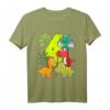 Kinder Dino T-Shirt zum 4. Geburtstag für Jungen und Mädchen - Lustiges Dinosaurier Design für Kindergeburtstag, Einschulung & Geschenk