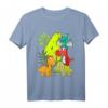 Kinder Dino T-Shirt zum 4. Geburtstag für Jungen und Mädchen - Lustiges Dinosaurier Design für Kindergeburtstag, Einschulung & Geschenk
