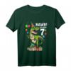 Kinder Geburtstagsshirt 7 Jahre Junge Dinosaurier Dino - Lustiges Dinosaurier T-Shirt zum 7. Geburtstag als Geschenkidee für Dino-Liebhaber