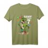 Kinder Geburtstagsshirt 7 Jahre Junge Dinosaurier Dino - Lustiges Dinosaurier T-Shirt zum 7. Geburtstag als Geschenkidee für Dino-Liebhaber