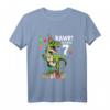 Kinder Geburtstagsshirt 7 Jahre Junge Dinosaurier Dino - Lustiges Dinosaurier T-Shirt zum 7. Geburtstag als Geschenkidee für Dino-Liebhaber