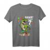 Kinder Geburtstagsshirt 7 Jahre Junge Dinosaurier Dino - Lustiges Dinosaurier T-Shirt zum 7. Geburtstag als Geschenkidee für Dino-Liebhaber