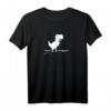 T-Rex Geek Dinosaurier Pixel Art T-Shirt – Lustiges Programmierer & Entwickler Geschenk für Nerds, Webprofis & Dinosaurier-Fans