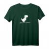 T-Rex Geek Dinosaurier Pixel Art T-Shirt – Lustiges Programmierer & Entwickler Geschenk für Nerds, Webprofis & Dinosaurier-Fans