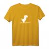 T-Rex Geek Dinosaurier Pixel Art T-Shirt – Lustiges Programmierer & Entwickler Geschenk für Nerds, Webprofis & Dinosaurier-Fans