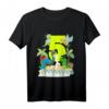 Kinder Piraten Dino T-Shirt für 5-jährige Jungen - Lustiges Dinosaurier Design zum Geburtstag, Schule & Kindergarten