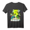 Kinder Piraten Dino T-Shirt für 5-jährige Jungen - Lustiges Dinosaurier Design zum Geburtstag, Schule & Kindergarten