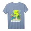 Kinder Piraten Dino T-Shirt für 5-jährige Jungen - Lustiges Dinosaurier Design zum Geburtstag, Schule & Kindergarten