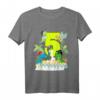 Kinder Piraten Dino T-Shirt für 5-jährige Jungen - Lustiges Dinosaurier Design zum Geburtstag, Schule & Kindergarten