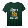 Motocross Dirt Bike Like Father Like Son Fathers Day Gift - Cool Retro Vintage Design für Motorrad- und Enduro-Fans