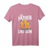 Motocross Dirt Bike Like Father Like Son Fathers Day Gift - Cool Retro Vintage Design für Motorrad- und Enduro-Fans