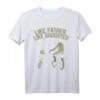 Like Father Daughter Dirt Bike T-Shirt – Perfektes Matching Outfit für Motocross Fans & Dirt Bike Rider Eltern & Kinder, ideales Geschenk zu Geburtstagen, Weihnachten & Motorsport-Events