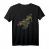 Camo Dirt Bike T-Shirt für Motocross, Enduro und Rennsport - Klassisch geschnitten, doppelt genähter Saum, perfekt für Offroad-Fans