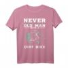 Lustiges 'Old Man With A Dirt Bike' T-Shirt – Geschenkidee für Dirt Biker Großväter & Motorsportfans