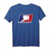 Motocross Pro Geschenk für Herren, Damen & Kinder - Blau & Rot Dirt Bike T-Shirt für Fans, Kinder & Motorsport-Freunde