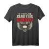 „If You Can Read This The Bitch Fell Off“ - Biker-Langarmshirt mit Rückendruck, lustiges Geschenk für Motocross-Biker zu jedem Anlass