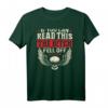 „If You Can Read This The Bitch Fell Off“ - Biker-Langarmshirt mit Rückendruck, lustiges Geschenk für Motocross-Biker zu jedem Anlass