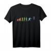 Discgolf Evolution Witzig Frisbee Disc Golf Geschenk T-Shirt – Perfekt für Fans und Humorvolle Geschenke für Disc Golf Freunde