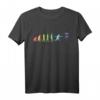 Discgolf Evolution Witzig Frisbee Disc Golf Geschenk T-Shirt – Perfekt für Fans und Humorvolle Geschenke für Disc Golf Freunde