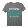 Disc Golf Dad Cool - Lustiges Frisbee Frolf Disc Golf Geschenk T-Shirt für Väter und Disc Golf Fans