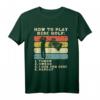 How To Play Disc Golf Sunset Retro Frisbee Golf T-Shirt – Perfektes Geschenk für Disc Golf Fans, Sportliebhaber & Freunde zum Geburtstag, Weihnachten & mehr