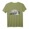 Disc Golf Evolution Mond Wurfscheibe Disc Golf T-Shirt – Witziges Motiv für Turniere und Freizeit Disc Golfer