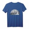 Disc Golf Evolution Mond Wurfscheibe Disc Golf T-Shirt – Witziges Motiv für Turniere und Freizeit Disc Golfer