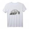Disc Golf Evolution Mond Wurfscheibe Disc Golf T-Shirt – Witziges Motiv für Turniere und Freizeit Disc Golfer