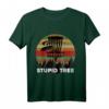 80s Retro Vintage Lustiges Stupid Tree Disc Golf Geschenk T-Shirt – Perfektes Geschenk für Disc Golf Fans und Retro-Golfer