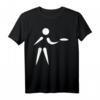 Disc Golf Spieler T-Shirt - Klassisch geschnitten mit Frisbee-Design, perfekt für Fans und Outdoor-Sportler