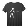 Disc Golf Spieler T-Shirt - Klassisch geschnitten mit Frisbee-Design, perfekt für Fans und Outdoor-Sportler