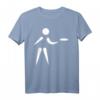Disc Golf Spieler T-Shirt - Klassisch geschnitten mit Frisbee-Design, perfekt für Fans und Outdoor-Sportler