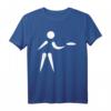 Disc Golf Spieler T-Shirt - Klassisch geschnitten mit Frisbee-Design, perfekt für Fans und Outdoor-Sportler