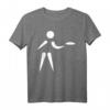 Disc Golf Spieler T-Shirt - Klassisch geschnitten mit Frisbee-Design, perfekt für Fans und Outdoor-Sportler